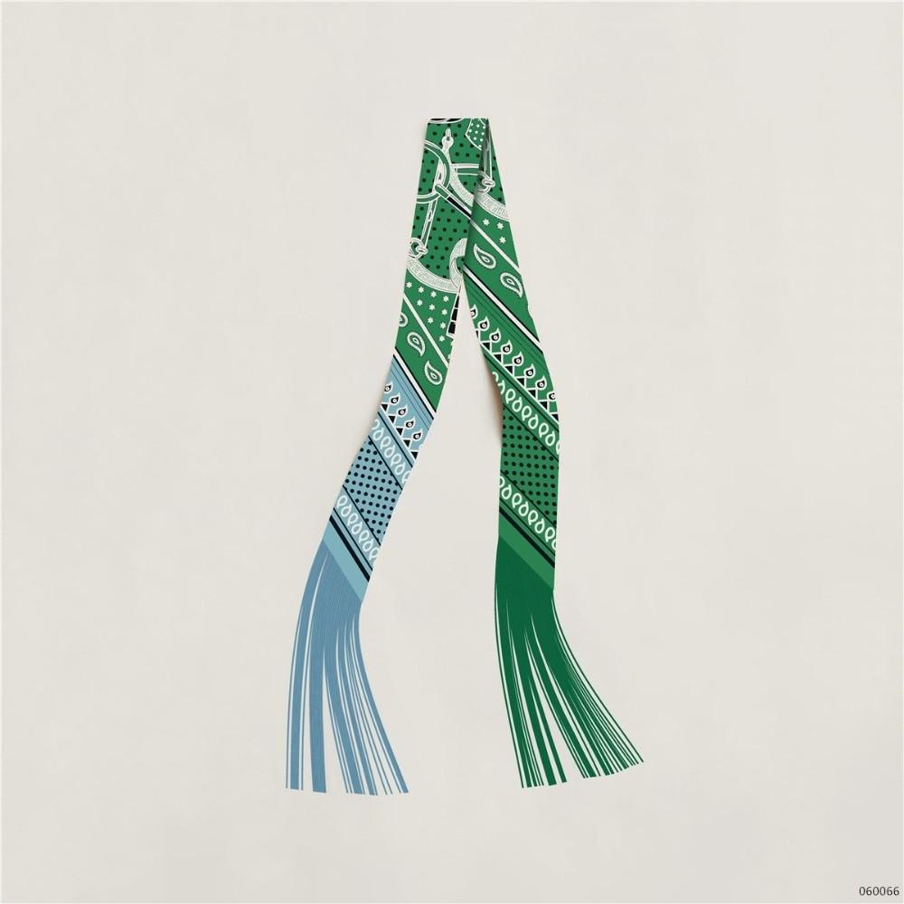 

Retro Women s Decorative Silk Scarf Multi-purpose 130x5cm Twill Silk Decorative Ribbon Fashion Accessory Long Twill Silk Scarf