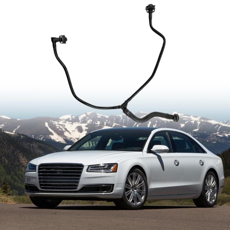 Engine Crankcase Breather Hose Replacement Radiator Coolant Hose 4N0121081BJ for D5 Radiator Overflow Coolant Pipe