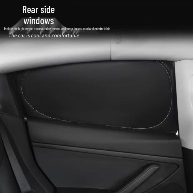 Jiangling Motors Sunshade: Thickened Anti-Peeping Side Window Blackout Board for Outdoor Camping