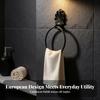 Towel Loop with Shell Backplate Vintage-Style Easy To Install
