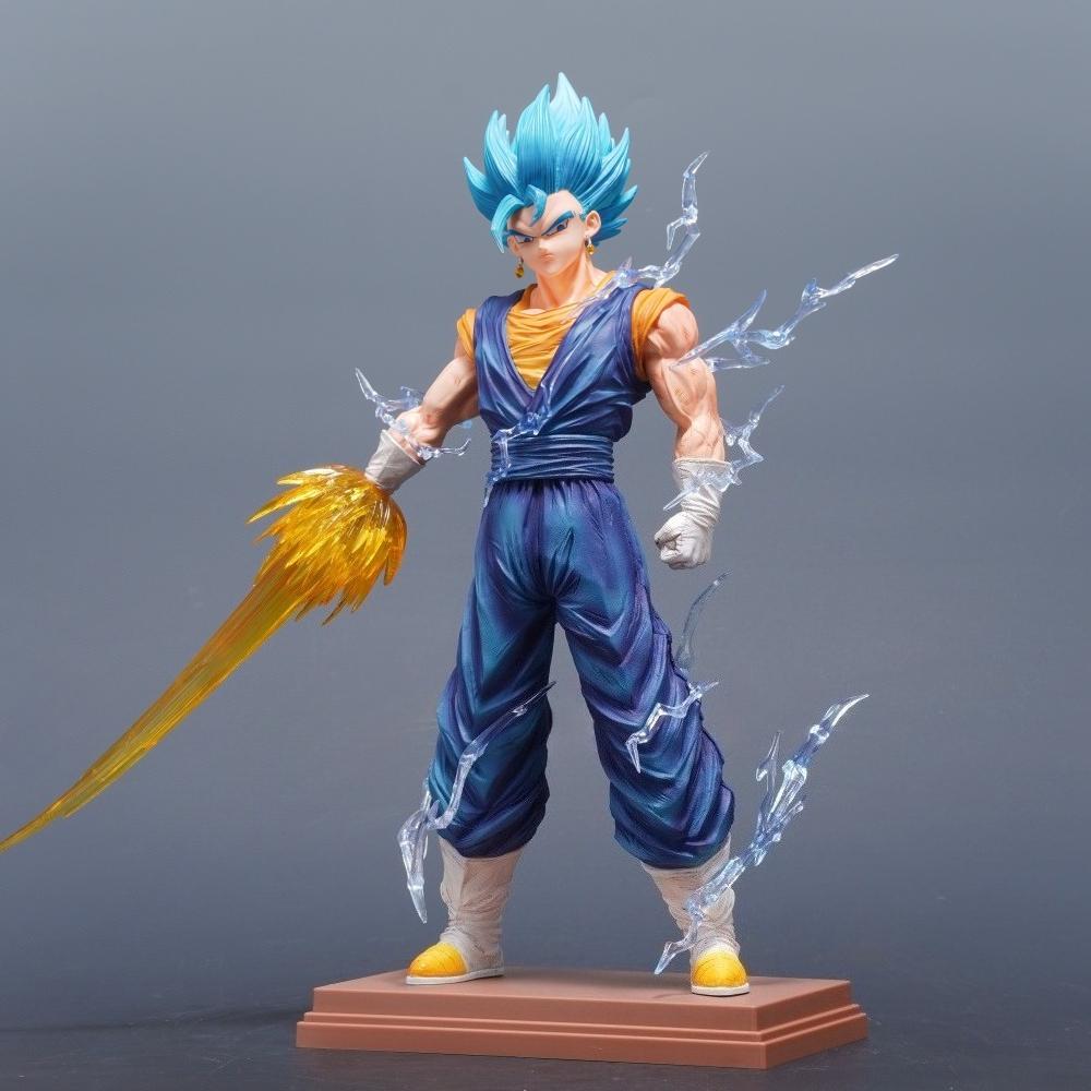 32cm/12.6in Anime Dragon Ball Figure Vegetto Action Figures Pvc Statue Desktop Ornamen Collection Model Toys Gifts Round Sensory Compression Bouncy