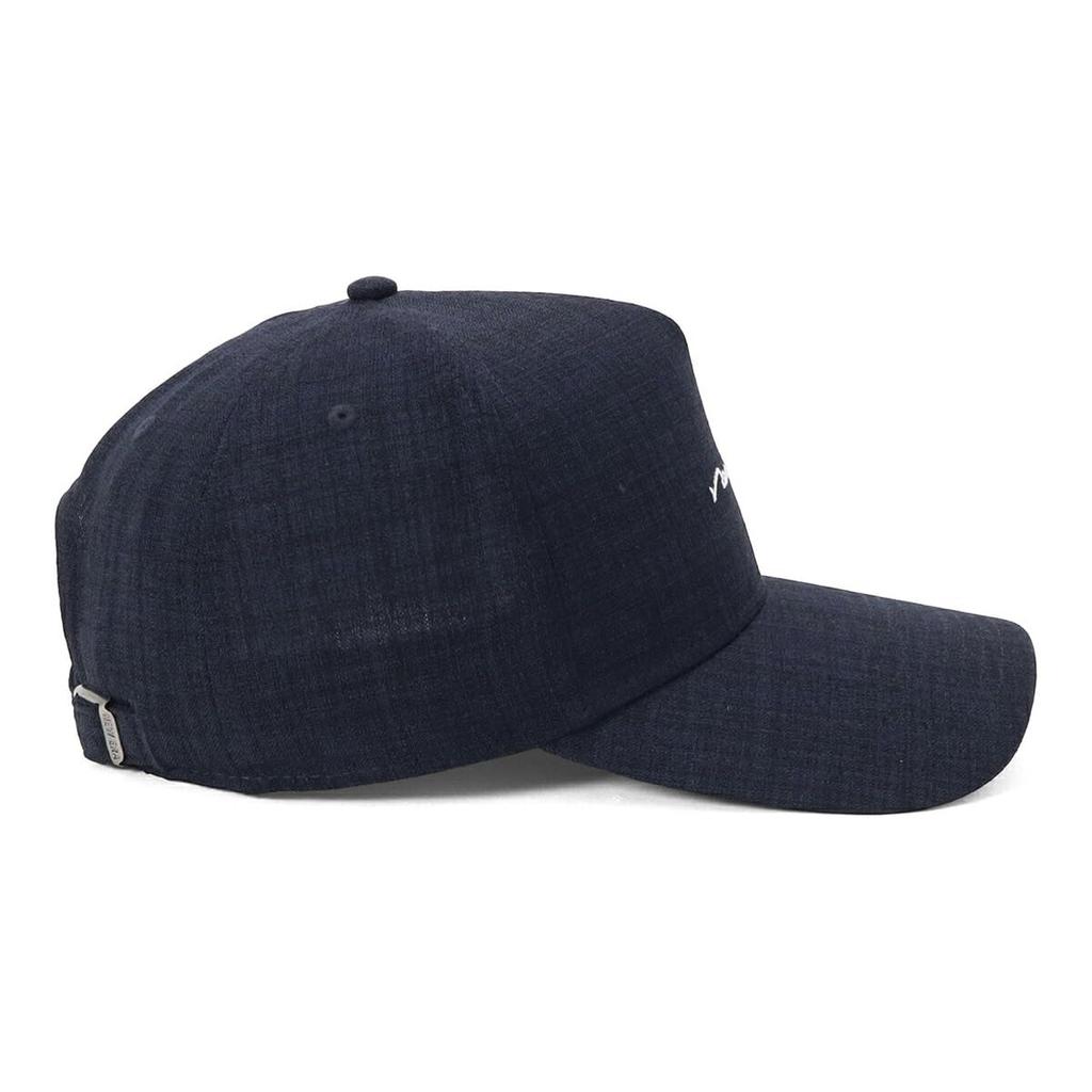 9FORTY Visor EasySnap Cap 15196180 NER34C3863 Navy Long Visor 9FORTY ONSPOTZ Special Order Flax Cotton Handwritten Logo Hat Snapback Long Visor Long