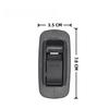 74231-12901 Car Electric Power Window Glass Lifter Single Button Switch For Toyota Car Parts 7423112901