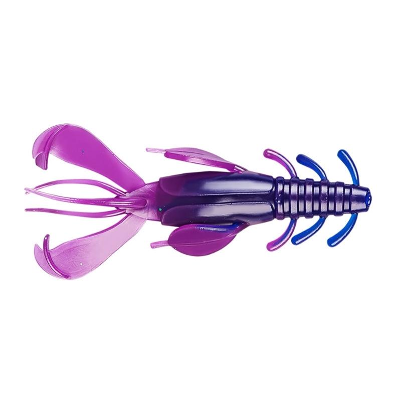 Soft Baits Crawfish Lures Artificial Fishing Baits Lure 10cm 10g Shrimp Swimbait Fishing Tackle 4pcs