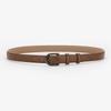 Women's Designer Versatile Black Leather Belt - Genuine High-Grade Cowhide, Unisex, Perfect for Jeans.