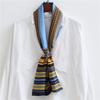 Korean Version of Spring and Summer Long Silk Scarves, Small Scarves, Scarves, Women's Versatile Printing Thin and Narrow Headbands Are Very Good Yao