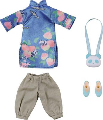Nendoroid Doll Outfit Set Chinese Clothes Long Length [Panda]