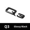 2026 Car Rear Trunk Emblem Sticker For Audi A3 A4 A5 A6 A7 A8 Q3 Q5 Q7 Original Size Quarrto Sline Emblem ABS Black Refit Accessories