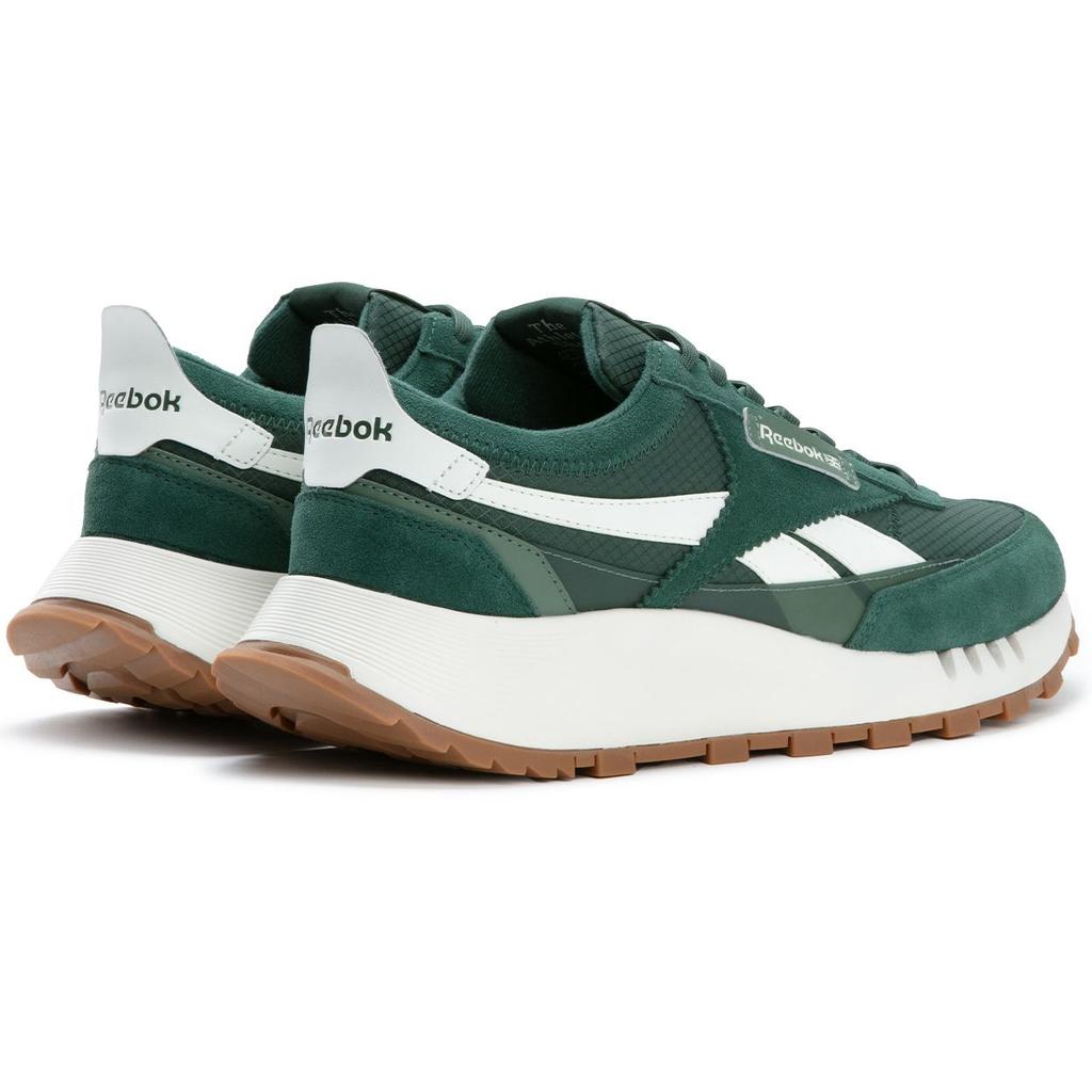 Reebok Cl Legacy W+ Zapatos Casuales Cómodos de Suela Gruesa Zapatillas de Running de Caña Baja Zapatilla Unisex Verde Oscuro 24FRC903U3GL0
