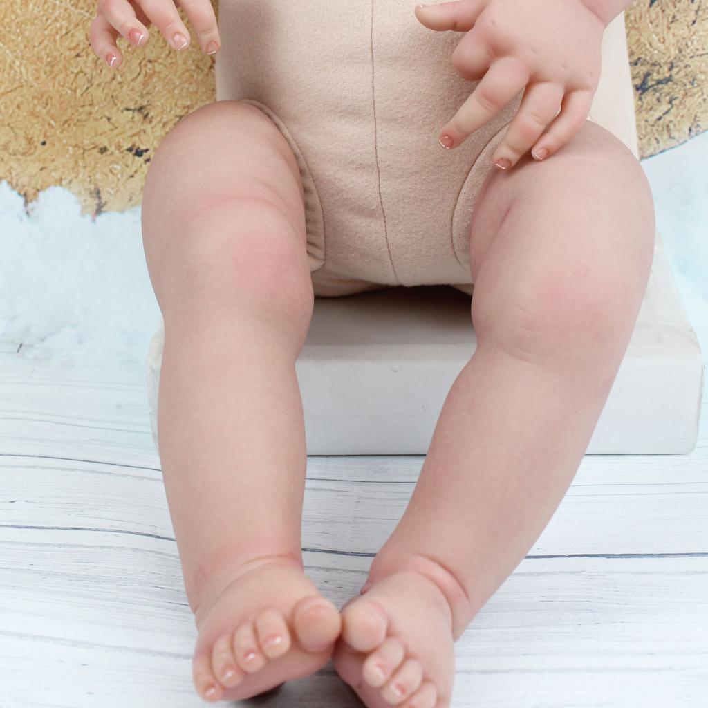 60 CM měkká silikonová panenka Reborn Baby Girl 3D Paint Skin For Girl Art Bebe s krevními cévami Přirozené, ručně vyrobené batole
