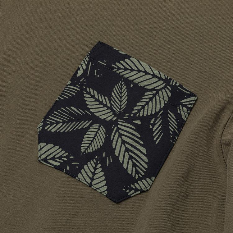 Timberland Long Sleeve Outdoor Casual Breathable T-Shirt Men Tops Army-Green A6B5RA58