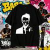 2026 Summer Cotton Tee Rock Icon Graphic Unisex WOMEN Plus Size Loose Casual Hip Hop Streetwear Breathable Top Y2k