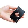 Black Poker Card Beer Bottle Opener Personalized Stainless Steel Credit Card Bottle Opener Card of Spades Bar Tool 8.5cm*4.5cm