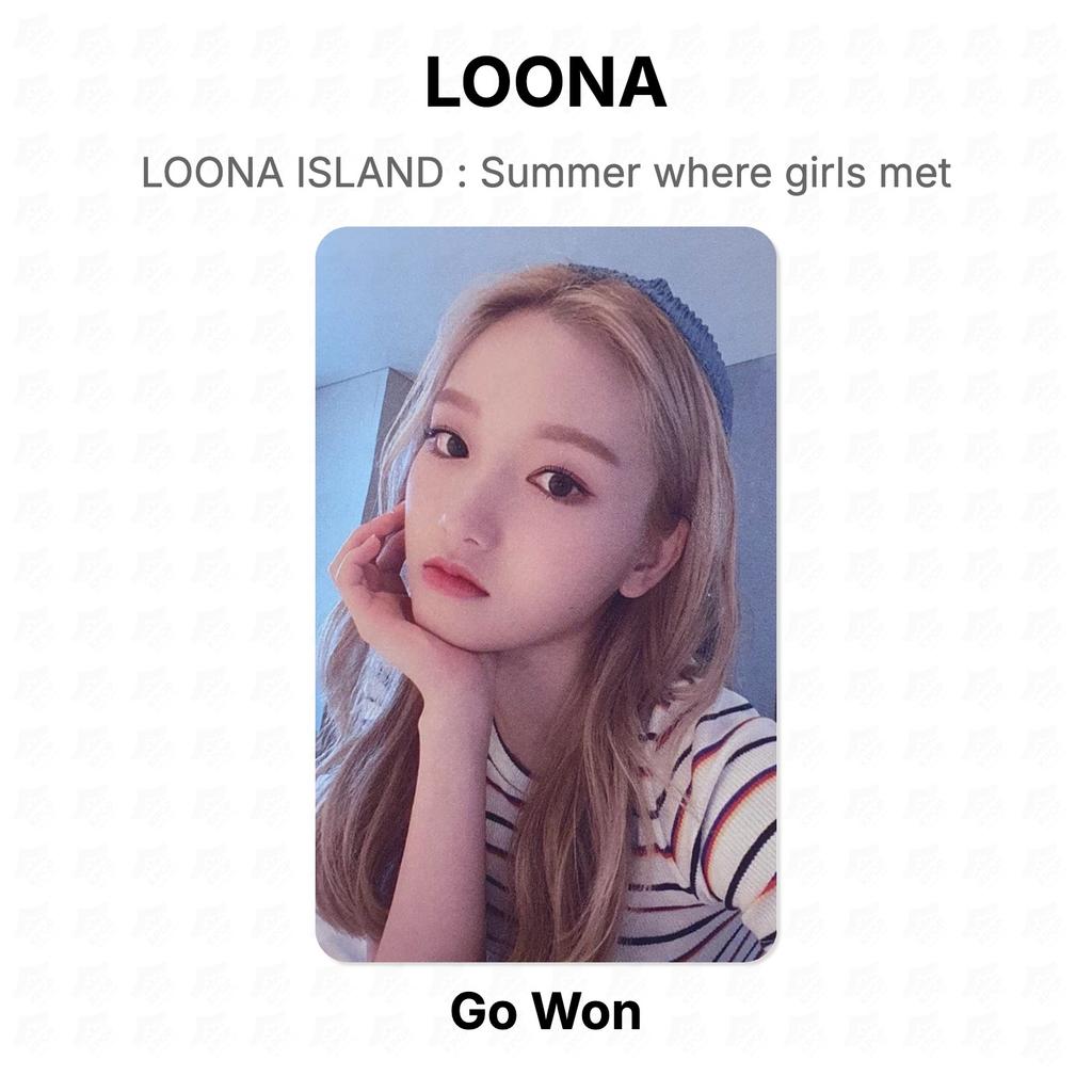 LOONA ISOLA : Estate in cui le ragazze si sono incontrate Fotocard Ufficiale