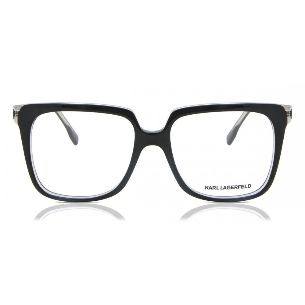 

Karl Lagerfeld Kl 6077 005 Очки унисекс Black Clear/55-16-140