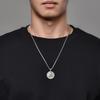 Men's Double-Sided Rotatable Horus Eye Pendant Necklace
