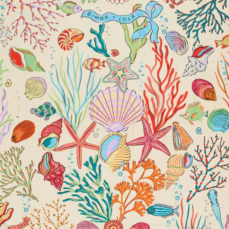 BIMBA Y LOLA [25SS] BIMBA Y LOLA Ivory Underwater Scarf B255AIF022