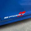 1Pair Sport Racing Car Sticker Waterproof Vinyl Decal for Auto Side Skirt Side Body Door Exterior Styling Accessories Universal