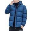 Maple Leaf Men's Padded Clothing Autumn and Winter Large Size Hooded Padded Clothing Padded Jacket Warm Casual Jacket Men's Clothing