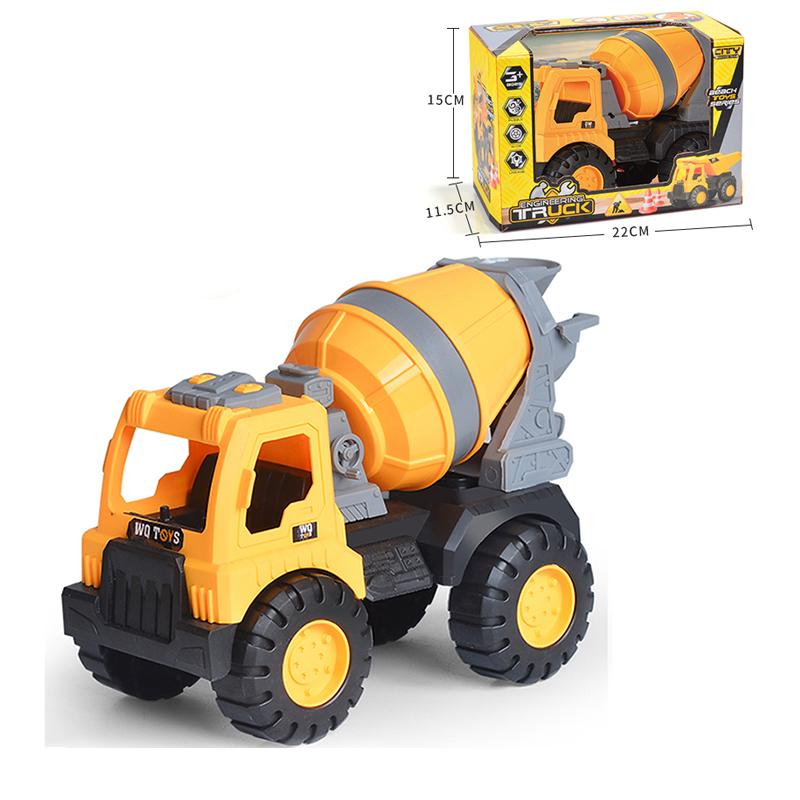 

Большой грузовик для детей Пожарный кран Машина экскаватор Самосвал Инженерная машина Большой размер Грузовик Подарок Engineering mixing