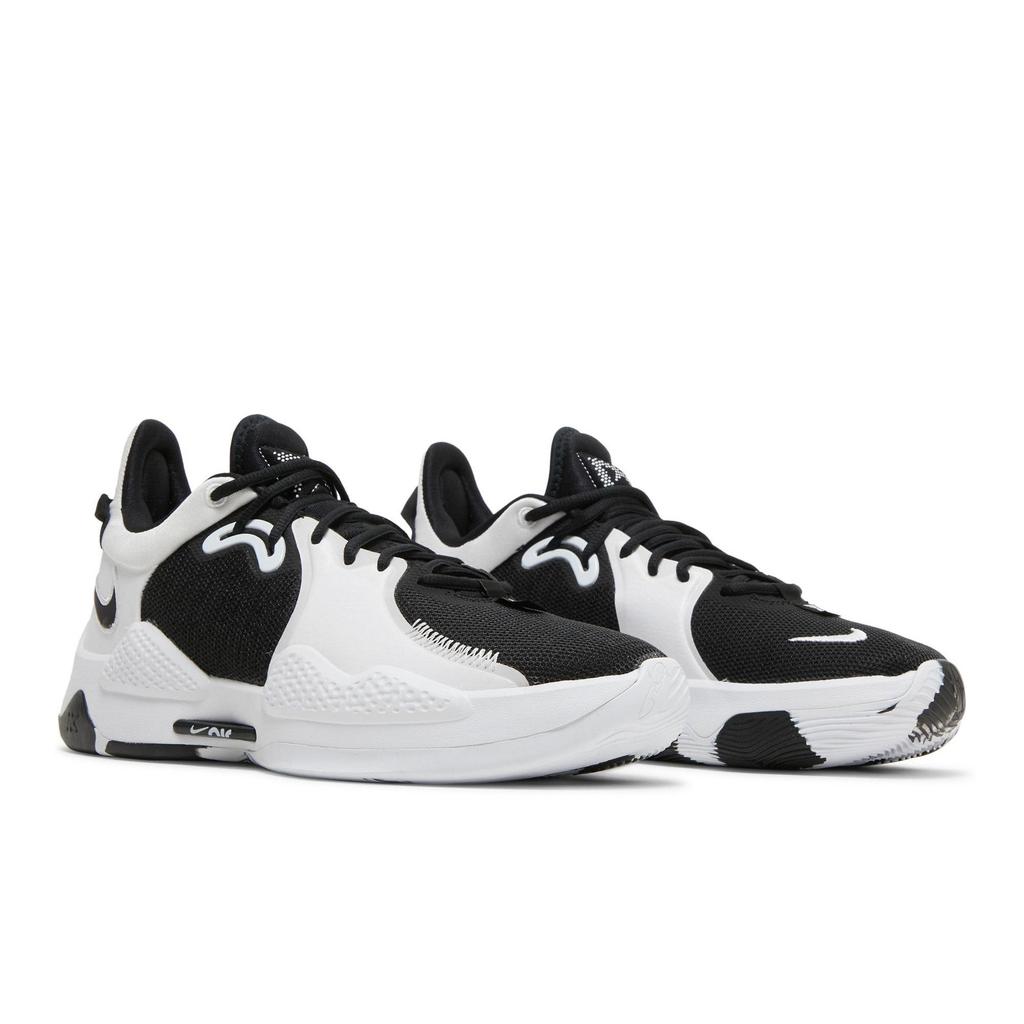Nike PG 5 TB 'Black White' (Unisex) Wolf Grey / White / Wolf Grey Basketball Shoes DA7758 001