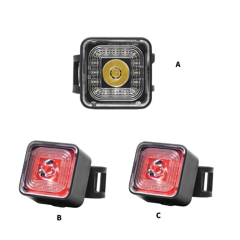 USB Rechargeable Bike Back Light for Night Riding/Cycling Safety Head Tail Light Bike Light Bike Front/Rear Light
