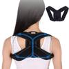 Posture Corrector, Back Straightener for Spine, Shoulders & Clavicle, Orthopedic Support, Adjustable Size, Black, L