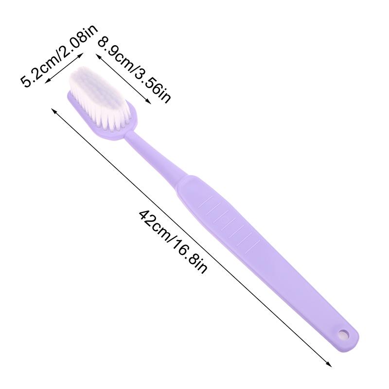 Periuță de dinți colorată super lungă Perie de baie supradimensionată Igienă orală Curățare profundă Curățare orală Stomatologie Periaj dinți Predare