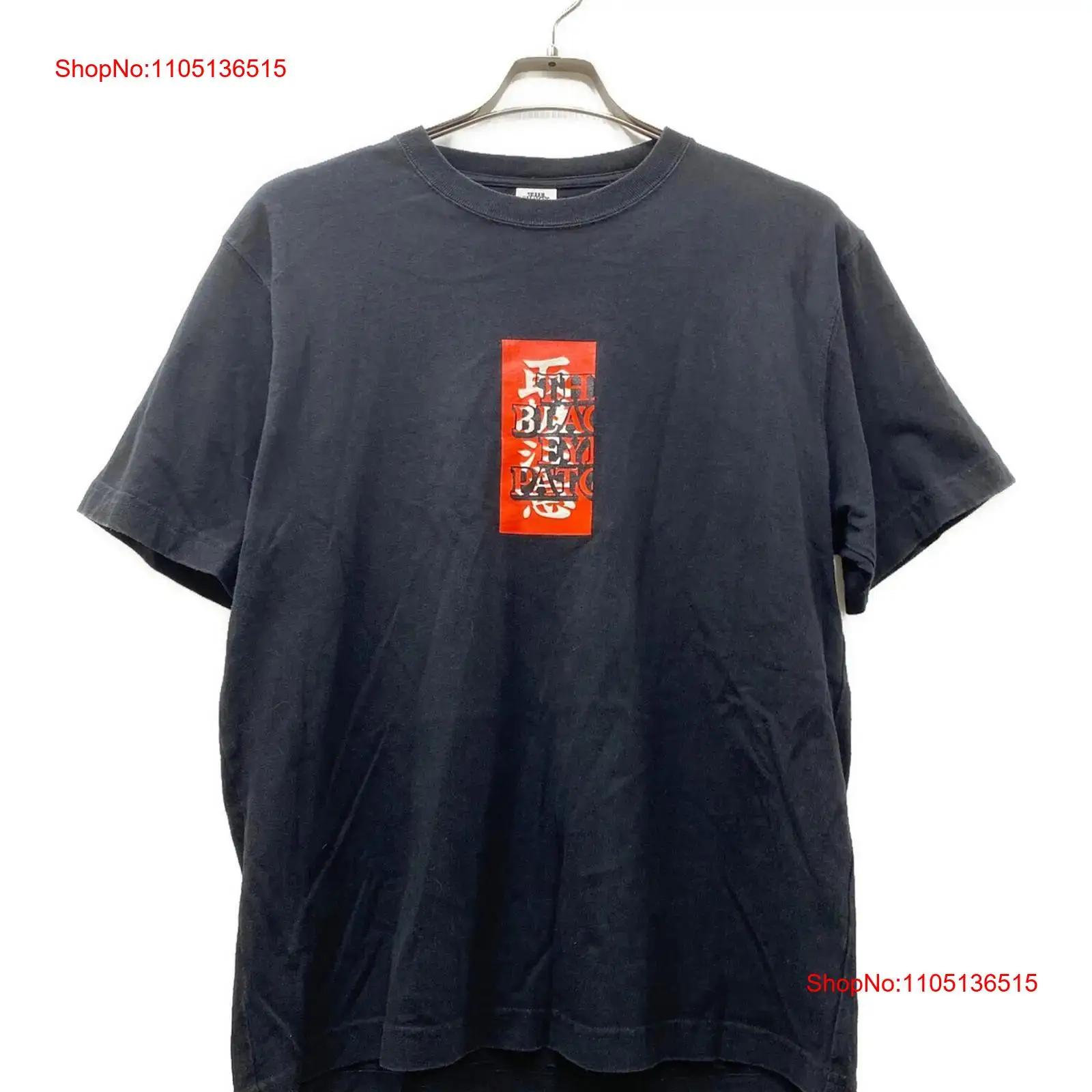 

BlackEyePatch Handle with care logo tee Size S Black x red Men vintage Washed Top For Everyday Wear graphic fashion Slightly S разноцветный