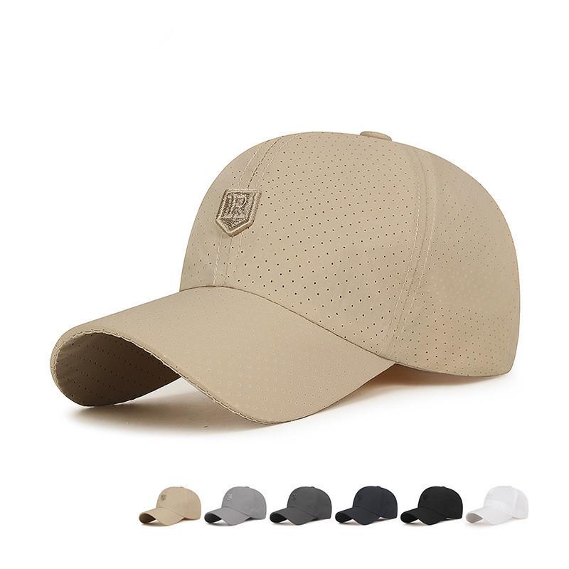 Letter R Embroidery Baseball Cap Breathable Outdoor Peaked Caps Fashion Gift