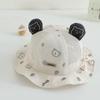 Bear Ear Baby Sun Hat Cartoon Children Fisherman Hat Thin Infant Mesh Hat  Summer