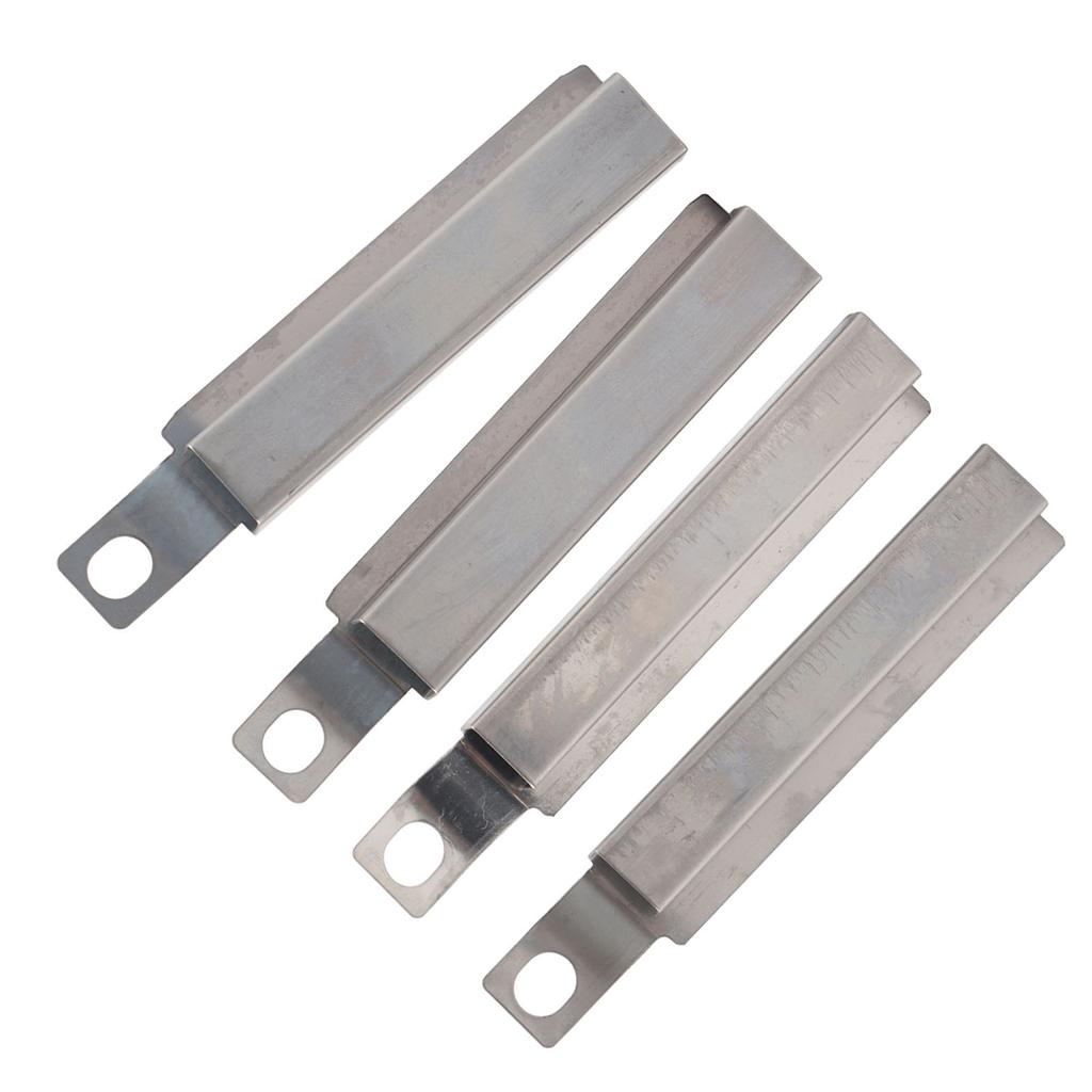 4 Set Adjustable Stainless Steel Crossover Tube Channel Burners Replacement Fit for Charbroil 463673517
