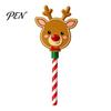 Creative Christmas Gift for Magic Lovers Tap-to-Pay Wand, Candy Cane Handle Credit Card Holder, Cute Contactless Payment Wand Santa Snowman