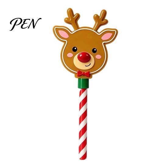 Creative Christmas Gift for Magic Lovers Tap-to-Pay Wand, Candy Cane Handle Credit Card Holder, Cute Contactless Payment Wand Santa Snowman