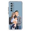 Baby Girl Mom Family Phone Case For Xiaomi Poco X5 NFC X3 F5 F4 F3 M3 14 13T 12T 12 13 Lite 11 Ultra Mi 10T 5G 11X Pro Cover