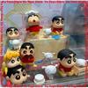 Official Crayon Shinchan Shiro' S Daily Life Series Cute Anime Figure Trendy Children'S Gift Customizable Toy