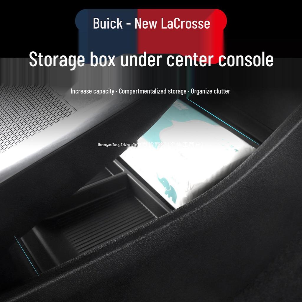 Upgraded Storage Organizer for 2023-2026 Buick LaCrosse Armrest Box