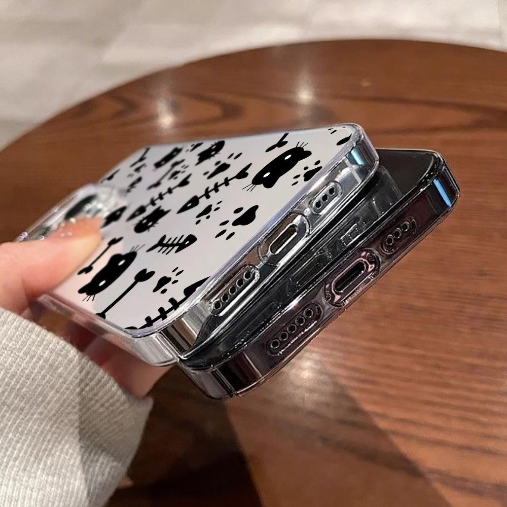 Acrylic Phone Case for iPhone 11 12 13 14 Pro 12 14 16 Pro Max for Samsung A16 A36 A56 S24 FE High-quality Painted Anti-fall Mobile Phone Case