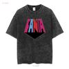 FANIA ALL STARS Latin Salsa Retro Vintage T Shirt Long or Short Sleeves Vintage Washed Homme Soft Stylish Versatile