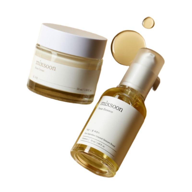 MIXSOON Fermented Soybean Glow 2-Piece Special Set (Bean Essence 50ml + Bean Cream 50ml)