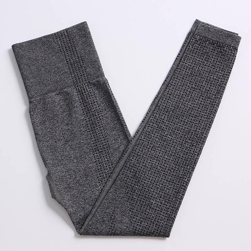 New European & American Women's Quick-Dry Yoga Set: Long Sleeve Top, Sport Vest, Tight Pants.