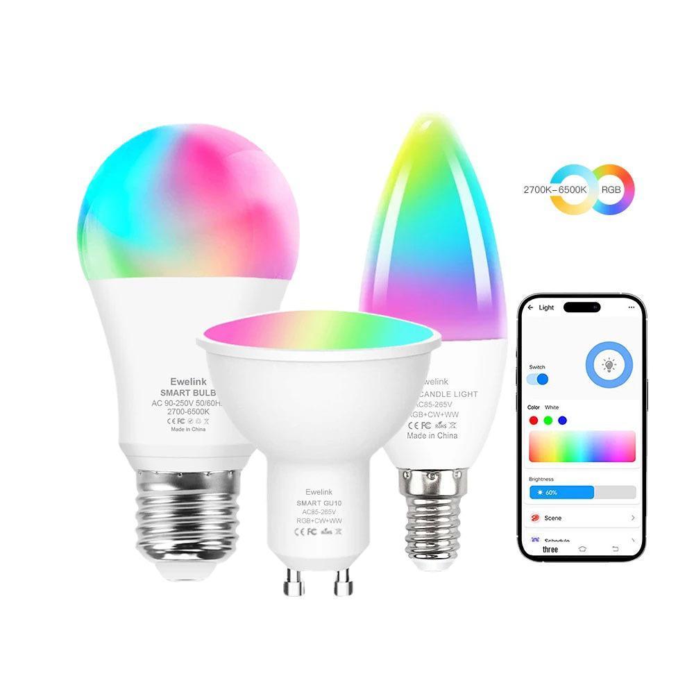 eWeLink Zigbee Smart Color Bulb with Alexa & Google Voice Control
