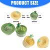 Cactus Shaped Sink Strainer Basket with Removable Lid and Box for Kitchen Drain Filter Mesh Insert for Food Debris Collection