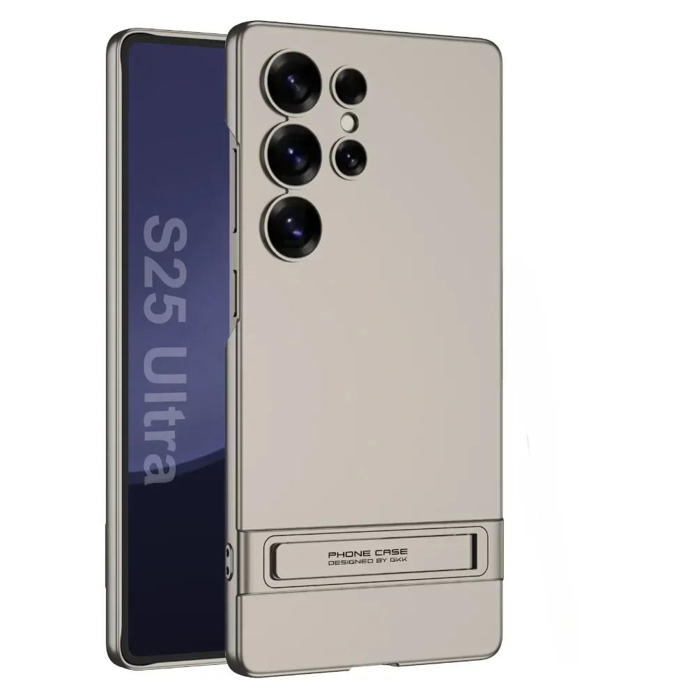 

Підставка Чохол для телефону Galaxy S25 Ultra для Samsung Galaxy S25 S24 Ultra Кронштейн для бездротової зарядки Пластикова захисна кришка Galaxy S25 Ultra