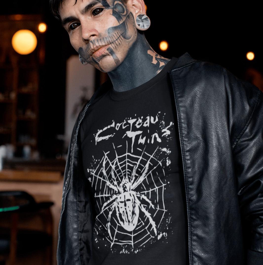 Cocteau Twins Spider T-shirt Music Band Rock Punk Metal Unisex tee S