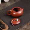 150ml Tradition Yixing Purple Clay Teapot Chinese Handmade Xishi Tea Pot Raw Ore Dahongpao Kettle Household Zisha Tea Set