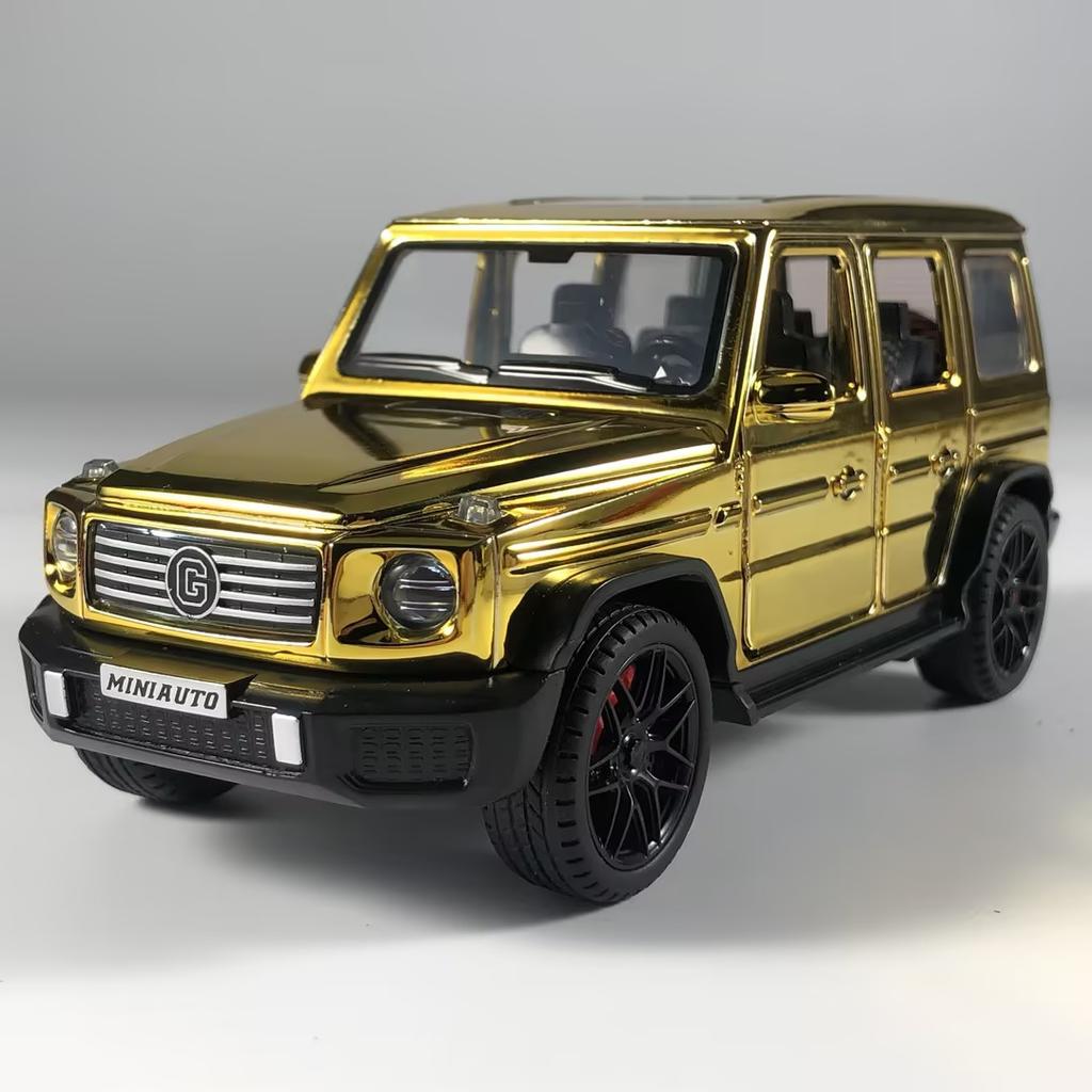 1:32 Mercedes Benz G500 G800 Geländewagen Legierung Metall Druckguss Modellauto Jungen Hohe Simulation Miniatur Weihnachtsgeschenk Spielzeug