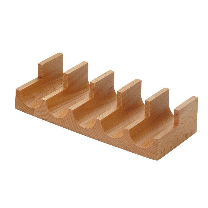 Handmade Wooden Sushi Plate With Divided Compartments For Japanese And French Cuisine Presentation