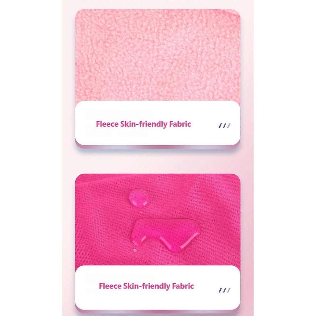 4PCS/Set Soft Flannel Washable Menstrual Pads Leak Proof Menstrual Pads For Travel And Home Use  Blue