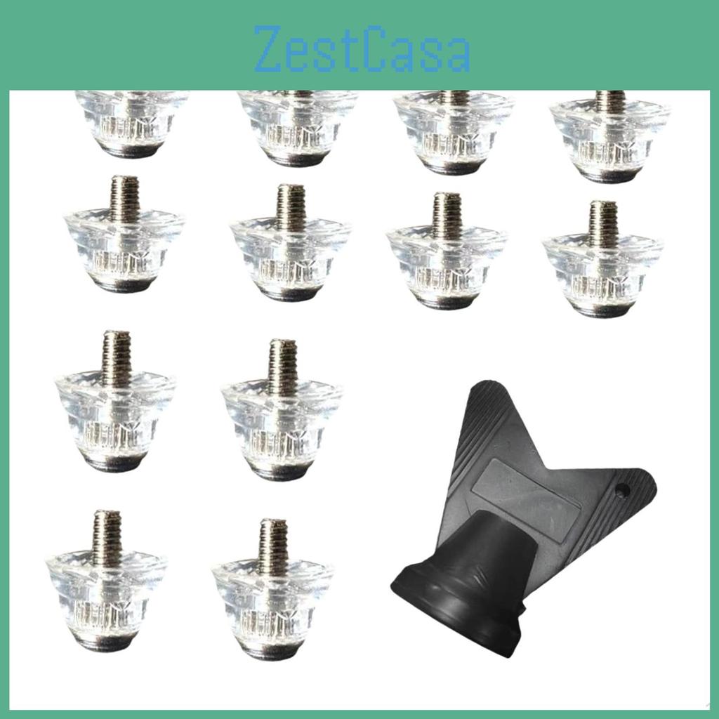 Soccer 12pcs Spikes Shoe Football Boot Cleats Turf Track And Field Firm Ground Replacement Studs For